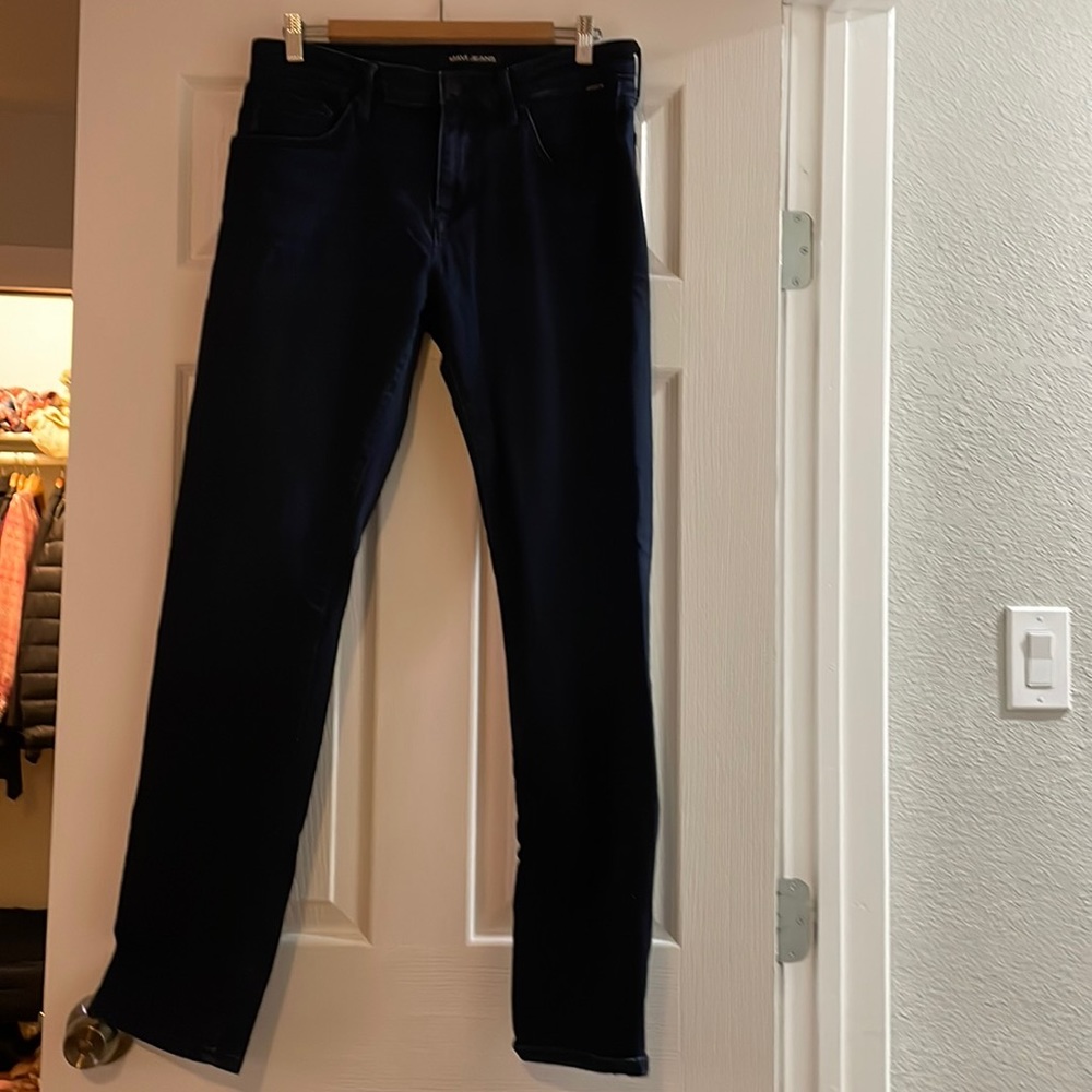 Mavi - Zach Straight Leg In Deep Indigo Willamsburg